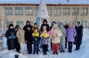 Открытие месячника военно-патриотической и  оборонной - массовой работы в селе Пушкино